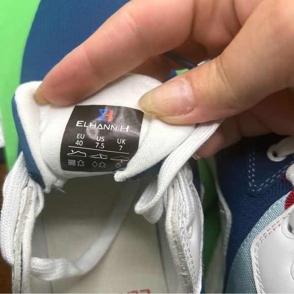 ELHANN.H The RN 838K is a running model in breathable knit. This trainer with - Picture 6 of 7